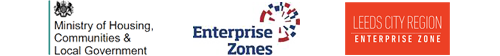 ministry of housing communities enterprise zones leeds city region enterprise zone logos