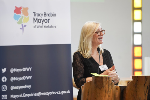 Tracy Brabin at the co-desgin event