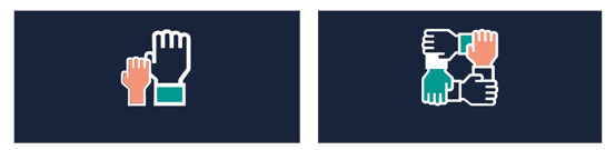 Safety of women and girls strategy cross cutting theme icons
