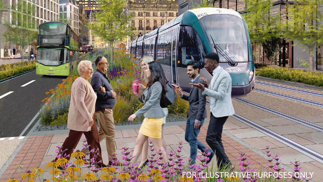 Mass Transit Illustration Bradford